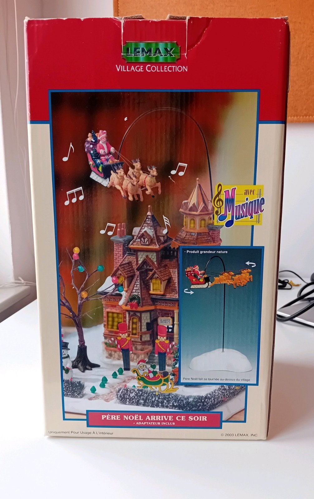 Lemax Santa Claus is coming to town, retired, Kerstdorp, Ophalen of Verzenden
