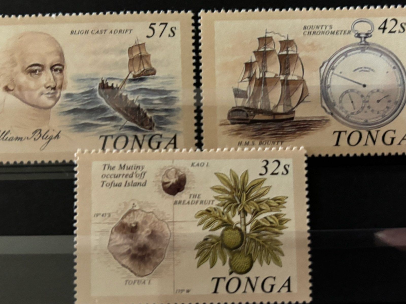 Schepen, Tonga 1989, Verzenden, Postfris