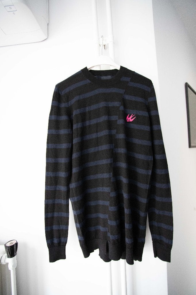 Dunne wollen trui Alexander McQueen maat S, als nieuw, Alexander McQueen, Blauw, Ophalen of Verzenden, Zo goed als nieuw