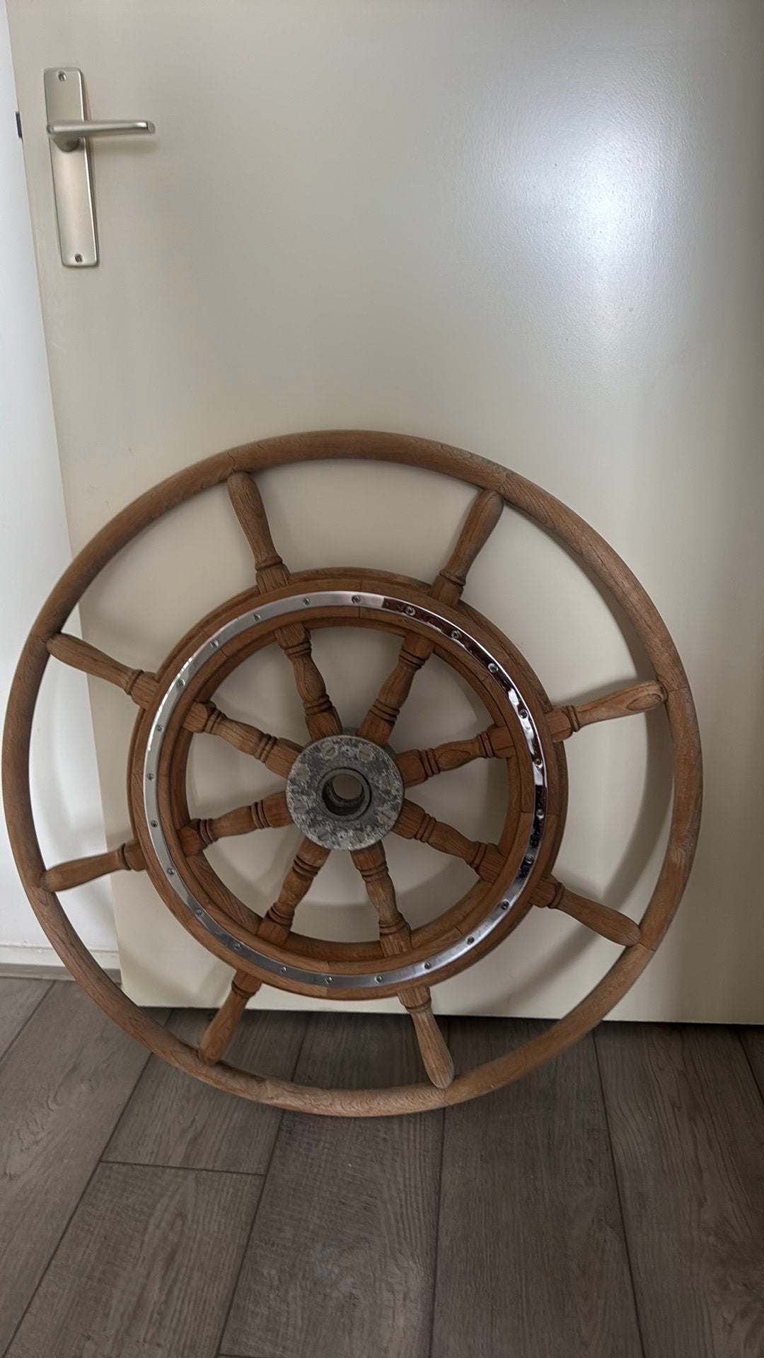 Stuurwiel Jan van Gent, Ophalen, Zo goed als nieuw, Motor en Techniek, Zeilboot of Motorboot