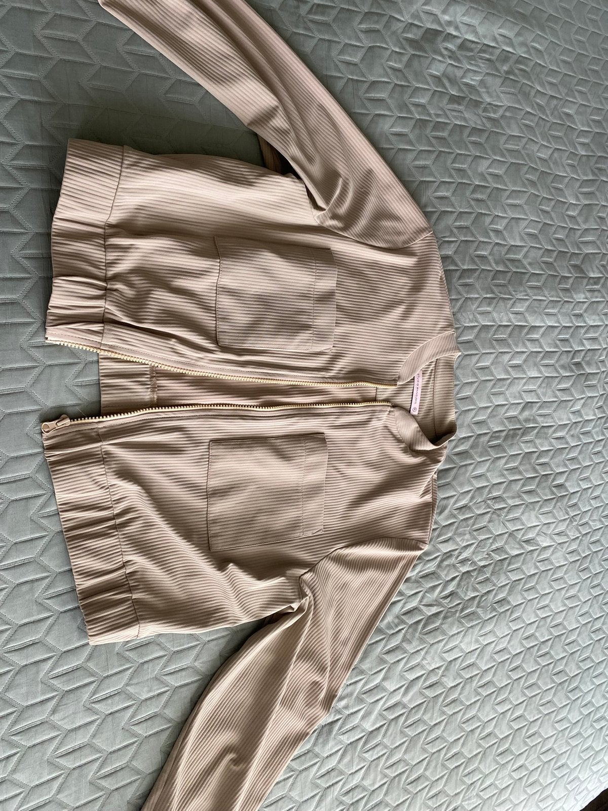 Zgan Studio Anneloes jasje XL, Beige, Maat 42/44 (L), Ophalen of Verzenden, Zo goed als nieuw