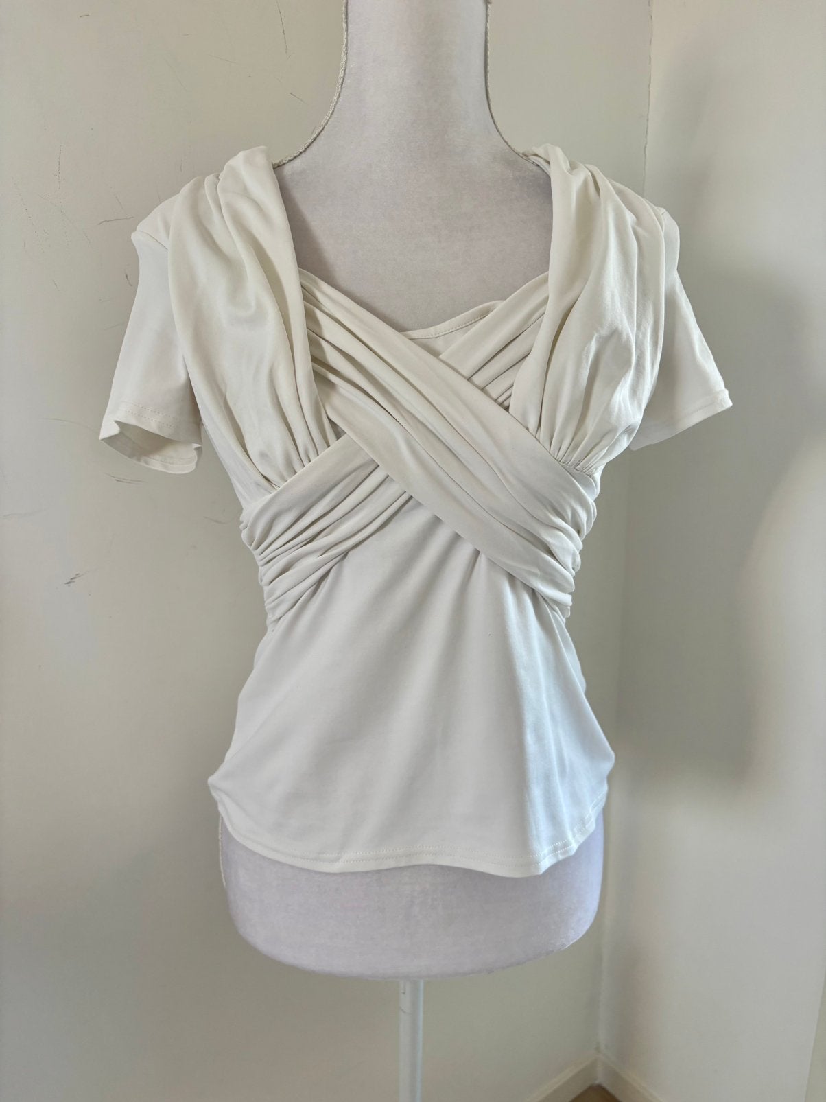 Witte Blanc Nature top - maat 40, Kleding | Dames, Maat 38/40 (M), Wit, Ophalen of Verzenden, Zo goed als nieuw