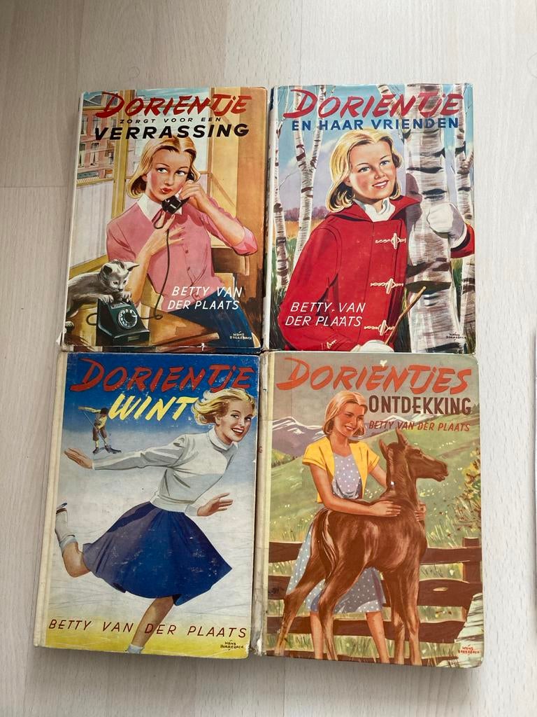 Dorientje boeken - Betty van der Plaats (4 stuks), Boeken, Ophalen of Verzenden, Zo goed als nieuw