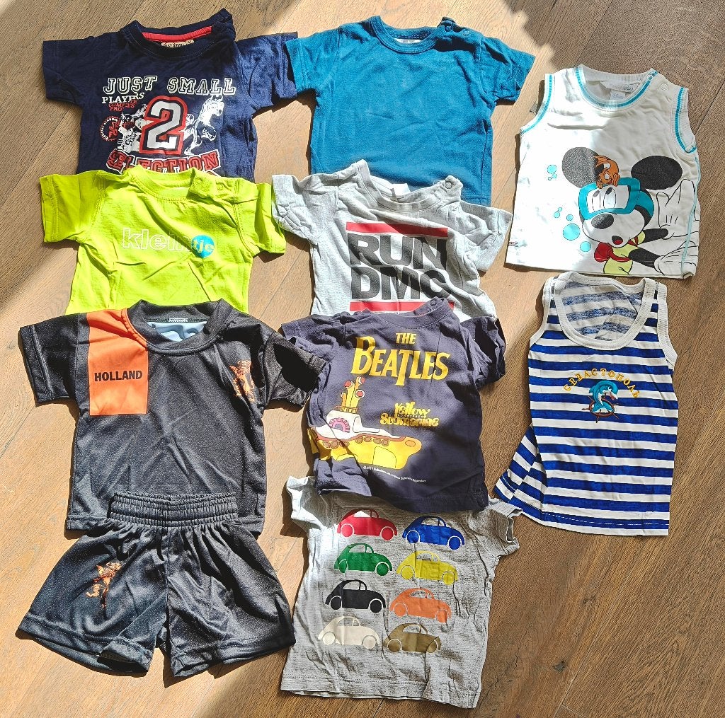 Kledingpakket jongens – maat 62 - 73 stuks, Kinderen en Baby's, Kinderkleding | Kinder-kledingpakketten, Ophalen of Verzenden