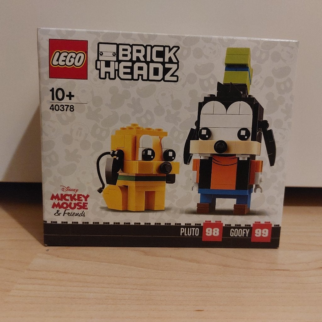 Lego 40378  Disney Brickheadz Goofy en Pluto, Kinderen en Baby's, Speelgoed | Duplo en Lego, Ophalen of Verzenden, Nieuw, Ongeopend/sealed