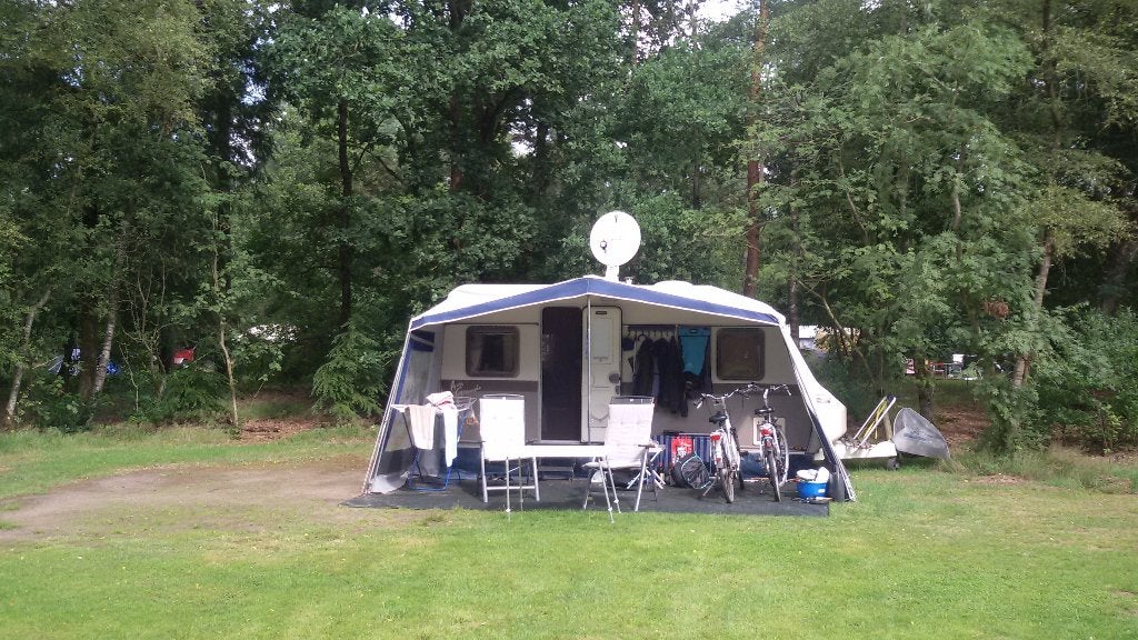 Caravanluifel, Caravans en Kamperen, Voortenten en Luifels, Ophalen, Gebruikt, Ten Cate All Season 240g/m2, Overige merken