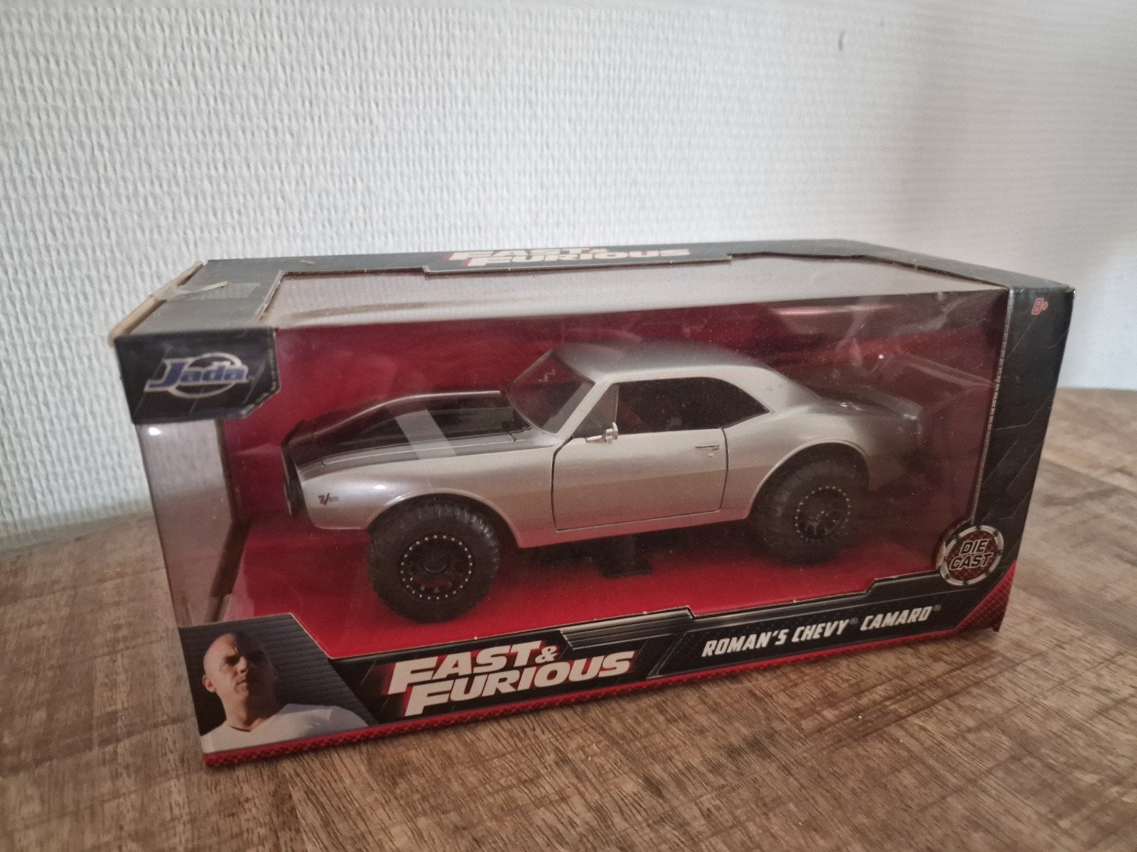 JADA 1:24 Roman's Chevy Camaro Fast & Furious Diecast, Hobby en Vrije tijd, Modelauto's | 1:24, Ophalen of Verzenden, Nieuw, Auto