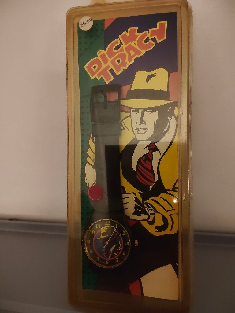 Dick Tracy vintage horloge, Ophalen of Verzenden