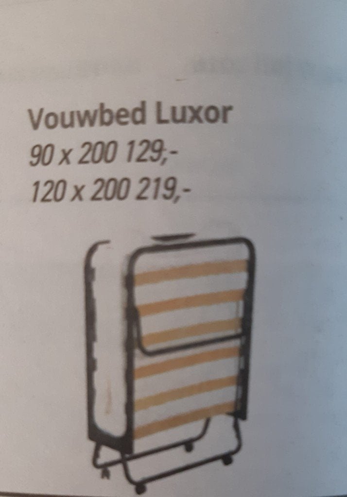 Wegens overbodig weinig gebruikt opklapbed met matras, Ophalen, 90 cm, Eenpersoons, 190 cm of minder