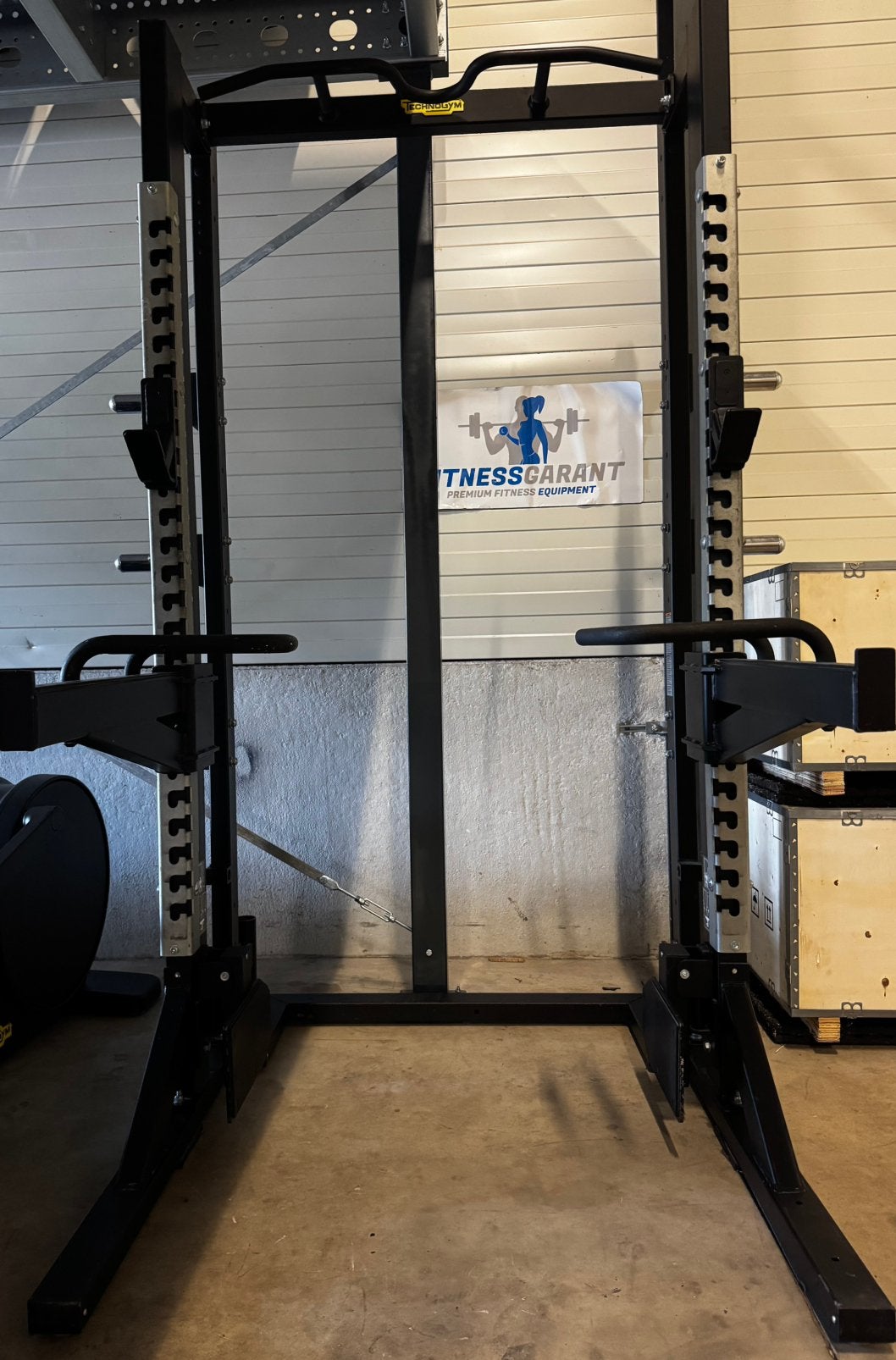 Technogym Pure Strength Olympic Half Rack Halfrack, Sport en Fitness, Ophalen of Verzenden, Overige typen