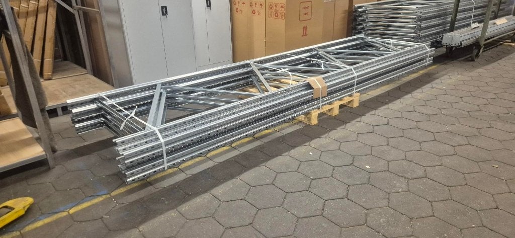 Palletstelling Magazijnstelling 11,16 mtr. koopje, Ophalen