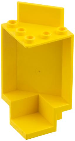 Lego Yellow Panel 3 x 3 x 6 Corner Wall, Gebruikt, Overige thema's, Lego, Ophalen of Verzenden