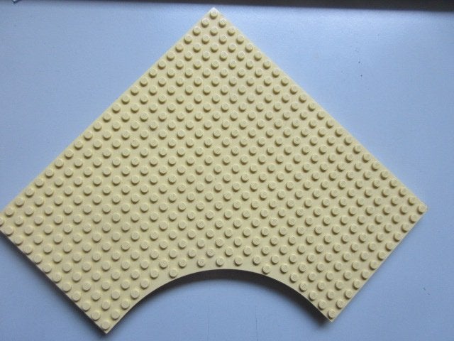 nr. 9926, Lego steen 24x24 without 12x12 1/4 Circle(6161), Ophalen of Verzenden, Gebruikt, Lego