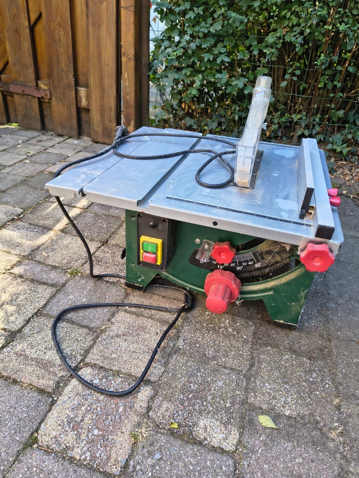 Parkside mobiele zaagtafel, Ophalen, Gebruikt, Cirkelzaag, Parkside
