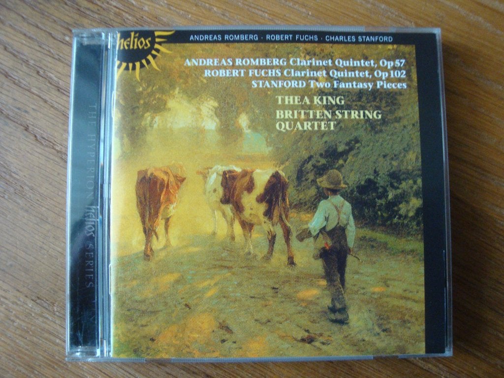 Andreas Romberg, Robert Fuchs, Charles Stanford - Clarinet, Inclusief boekje, Kamermuziek, Overige componisten, Ophalen of Verzenden