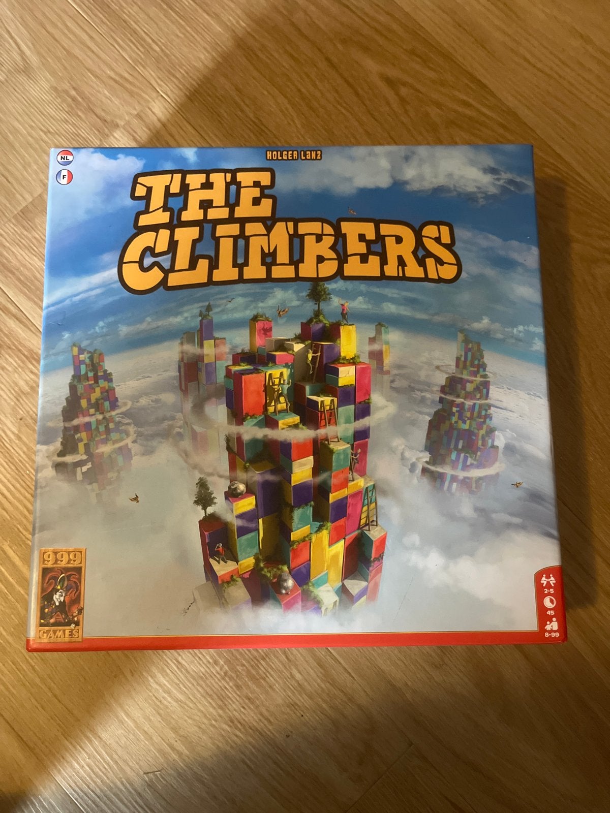 The Climbers - Strategisch bordspel van 999 Games, Hobby en Vrije tijd, Gezelschapsspellen | Bordspellen, Een of twee spelers