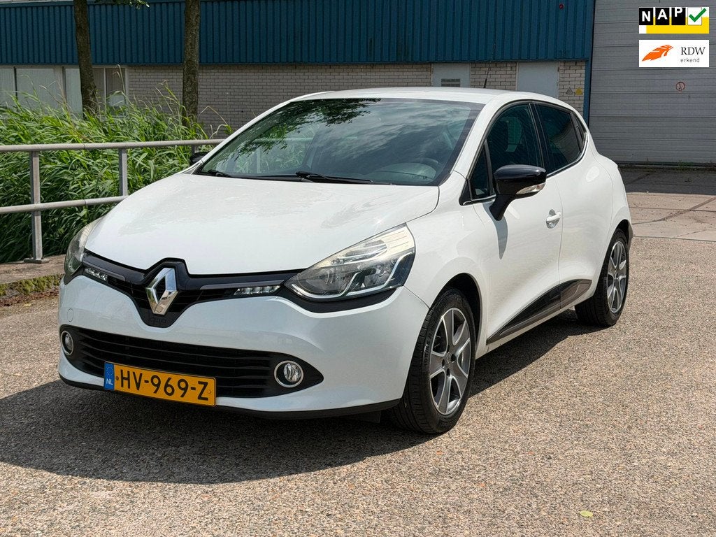 Renault Clio 0.9 TCe ECO Night&Day Airco! Navi! PDC! NAP! AP, Auto's, Renault, Voorwielaandrijving, 540 kg, Wit, Origineel Nederlands