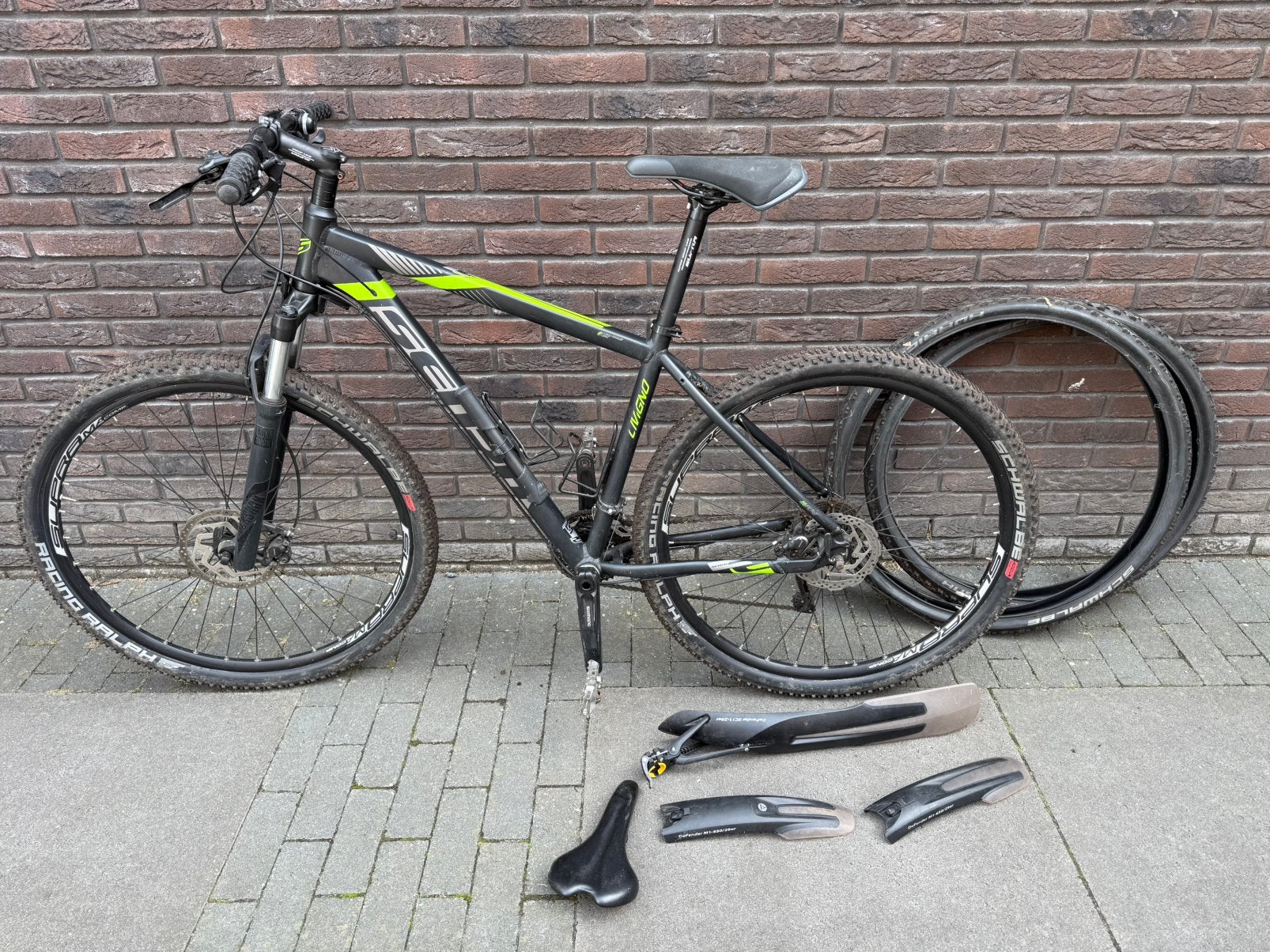 Sensa Livigno mountainbike met accessoires en extra bandense, Fietsen en Brommers, Ophalen, Gebruikt, Overige merken