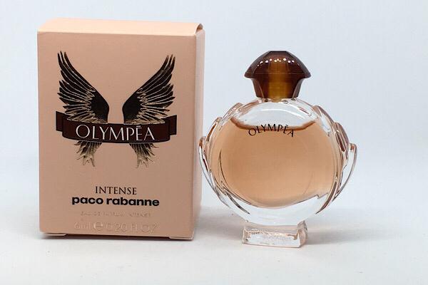 Parfumminiatuur Olympea INTENSE 6 ml edp Paco Rabanne, Verzamelen, Parfumverzamelingen, Ophalen of Verzenden, Nieuw, Miniatuur