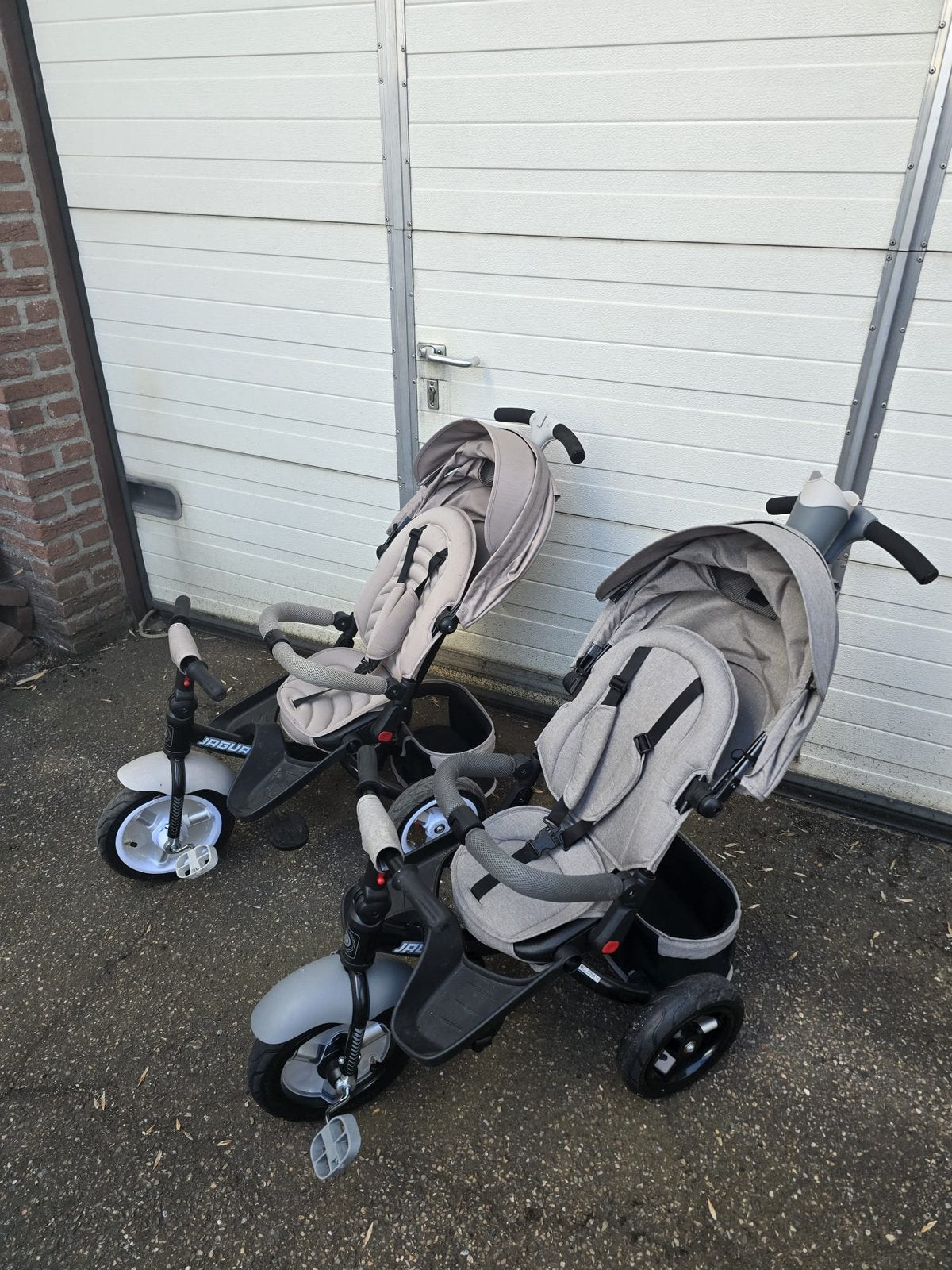 Jaguar deluxe driewieler, Fietsen en Brommers, Ophalen, Zo goed als nieuw, Duwstang