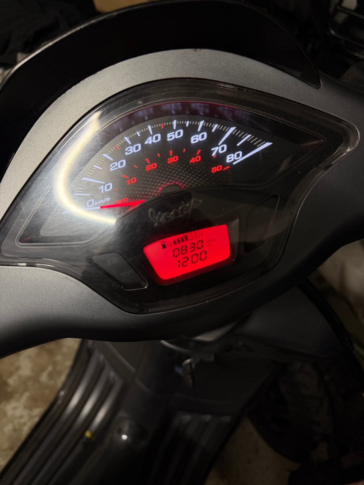 Vespa Sprint teller 830 km, Ophalen of Verzenden, Zo goed als nieuw, Benzine
