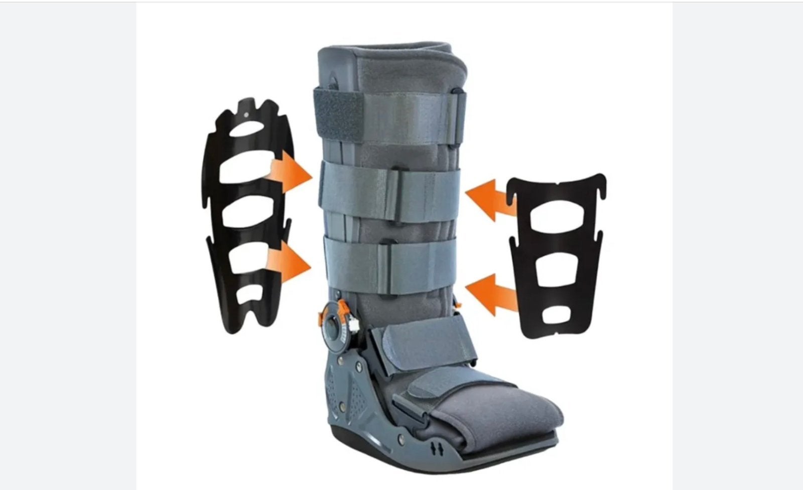 Orliman verstelbare Walker. Bij b.v. enkelblessure. Ipv gips, Diversen, Braces, Ophalen of Verzenden, Zo goed als nieuw
