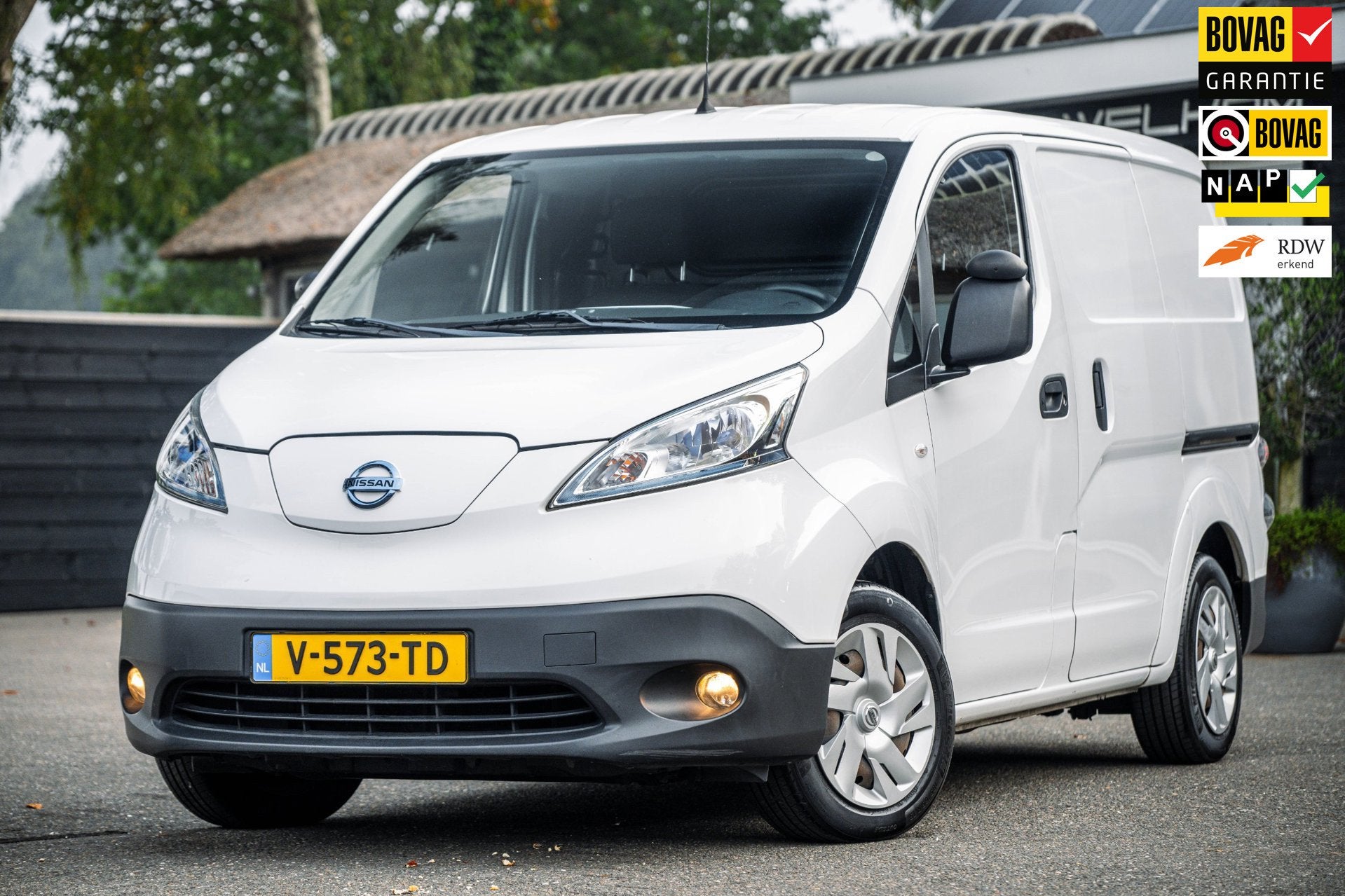 Nissan E-NV200 Optima 40 kWh, Gebruikt, Zwart, Origineel Nederlands, 109 pk