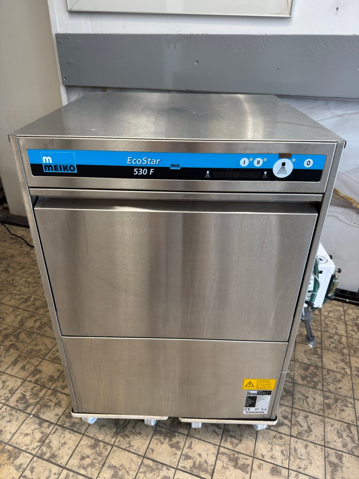 Horeca Meiko EcoStar 530 F Professionele Vaatwasser TopStaat, Ophalen, Gebruikt, 60 cm of meer, Minder dan 10 liter