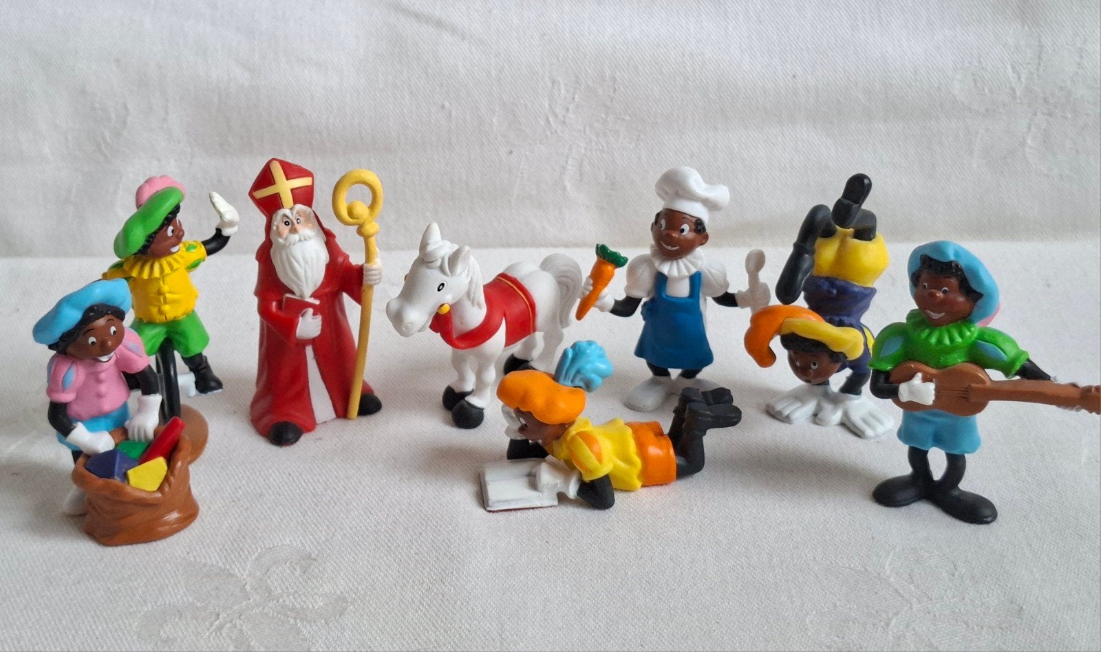 Complete set Blokker Sinterklaas , Ozosnel , 6 zwarte Pieten, Ophalen of Verzenden