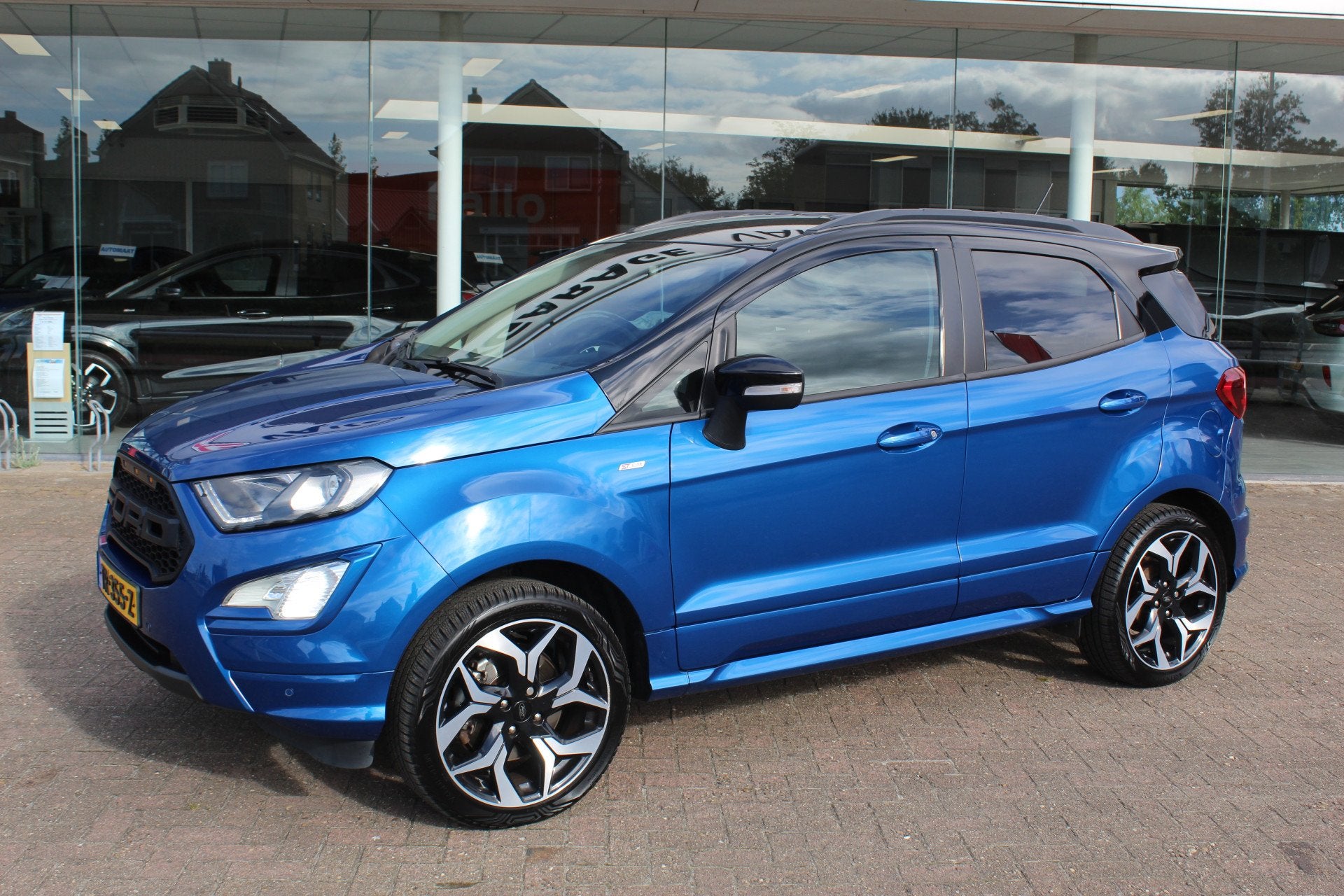 Ford EcoSport 1.0 EcoBoost ST-Line , 125pk , Mooie Hoogzitte, 12 maanden, Gebruikt, Ecosport, Blauw