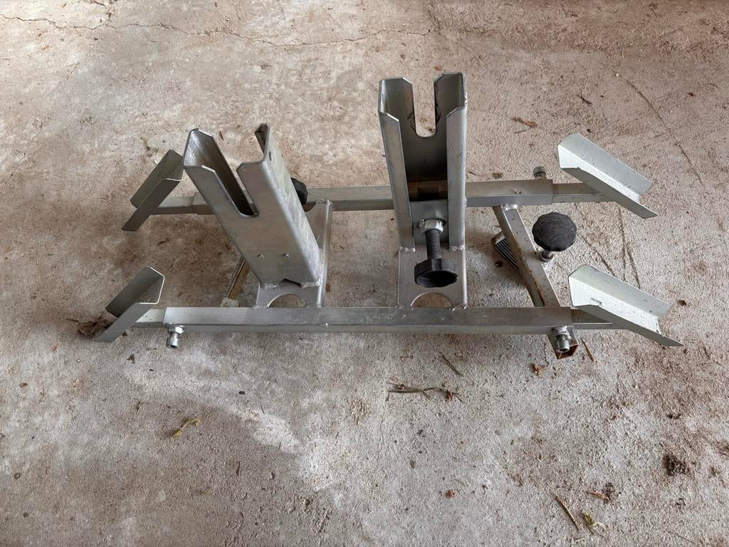 Fietsdrager voor op dissel van caravan/vouwwagen, Fietsen en Brommers, Ophalen, Gebruikt