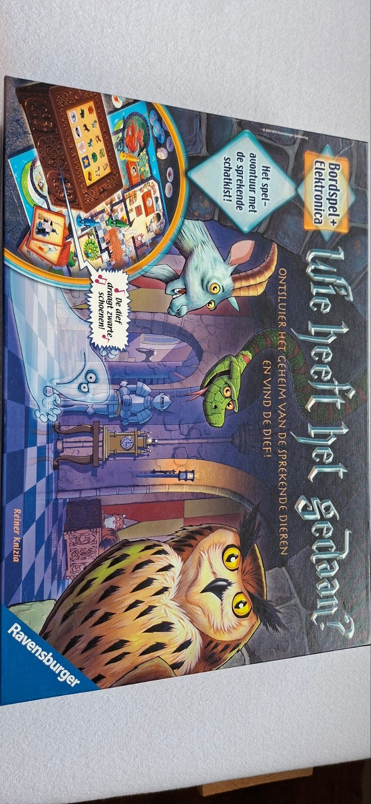 Wie heeft het gedaan? Bordspel + elektronica Ravensburger, Hobby en Vrije tijd, Een of twee spelers, Ophalen, Zo goed als nieuw
