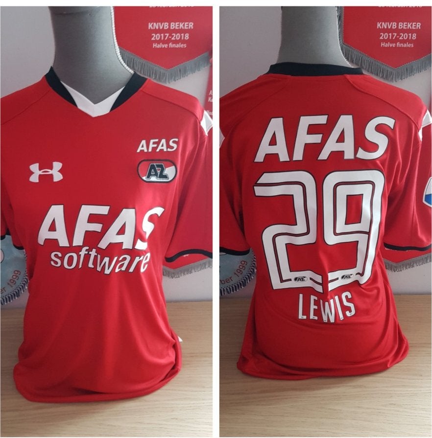 AZ  Alkmaar  matchworn/issued   Lewis  2015-2016, Ophalen of Verzenden, Gebruikt, AZ, Shirt