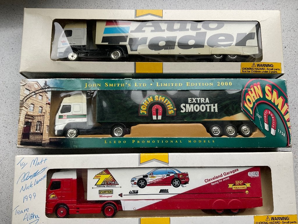 Lledo 3 Promovers, w.v. 2 met certificaat, mint, box, lim.ed, Verzenden, Zo goed als nieuw, Bus of Vrachtwagen