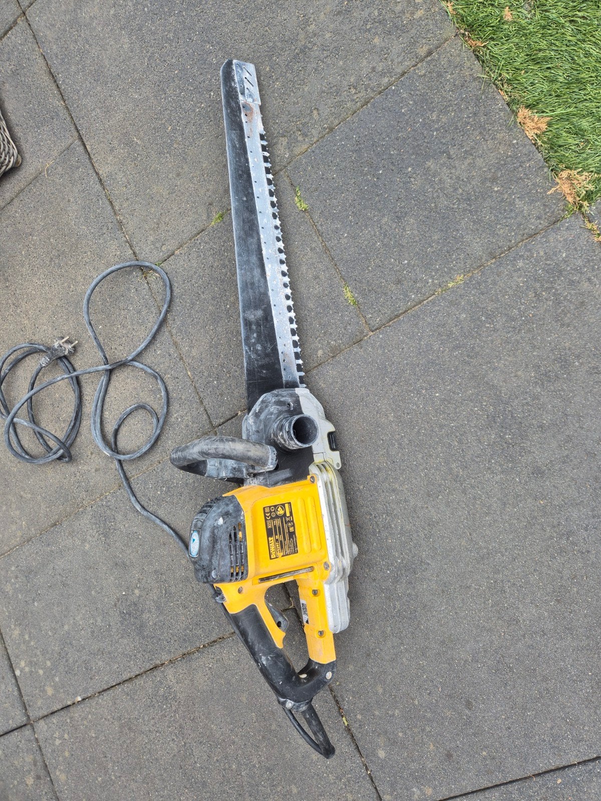 te koop DEWALD blokken zaag, Ophalen, Gebruikt, DeWalt
