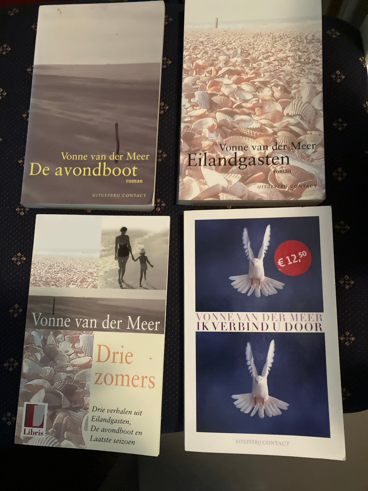 Vonne van der Meer Boeken: De avondboot, Eilandgasten, Drie, Ophalen of Verzenden, Gelezen, Nederland