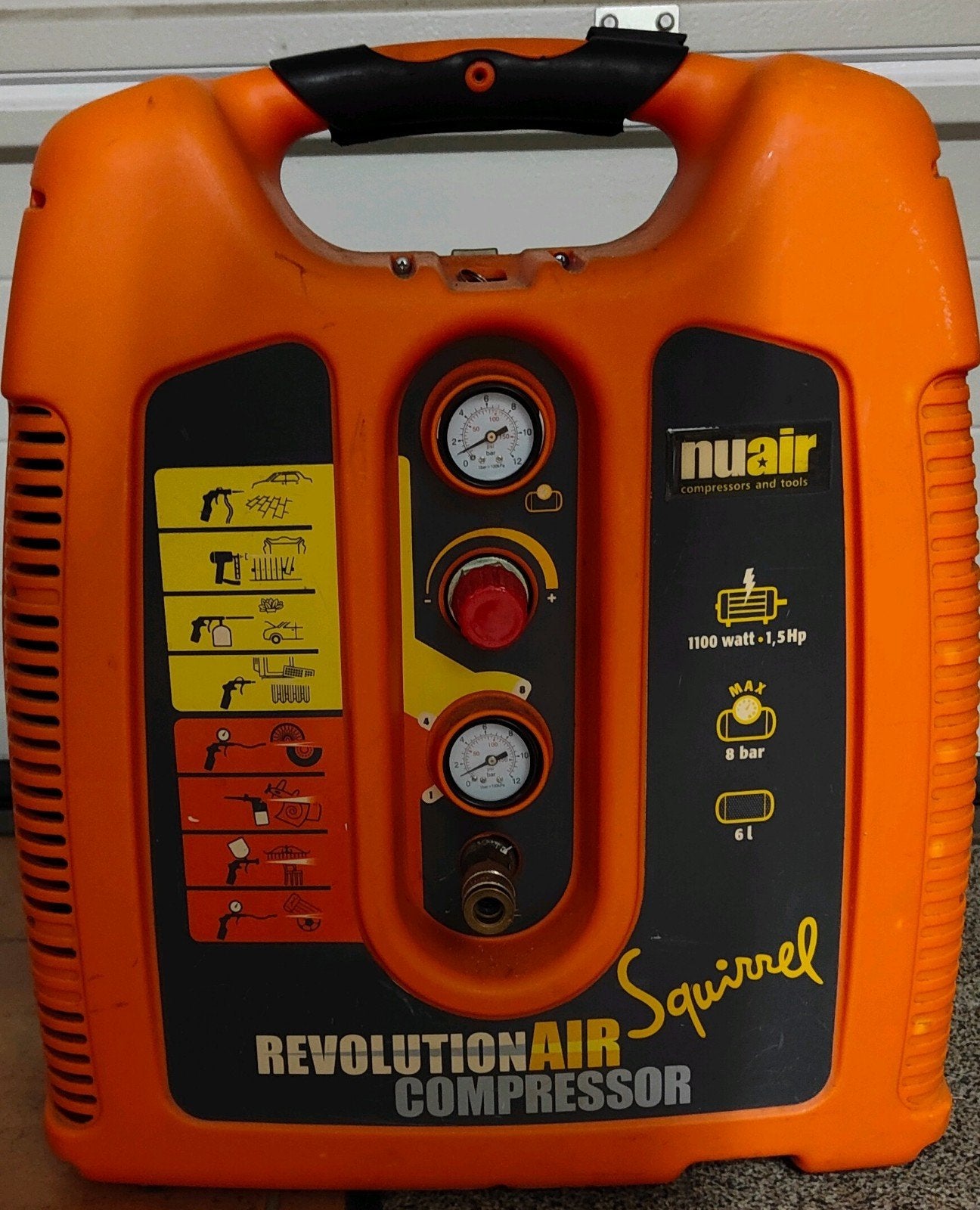 Revolution Air Compressor, Minder dan 25 liter, Ophalen of Verzenden, Minder dan 200 liter/min