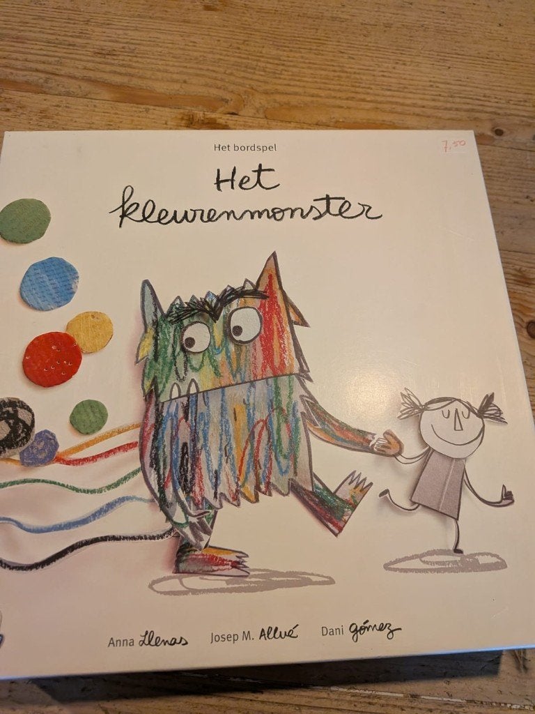 spel het kleurenmonster, Ophalen of Verzenden, Zo goed als nieuw, Ontdekken