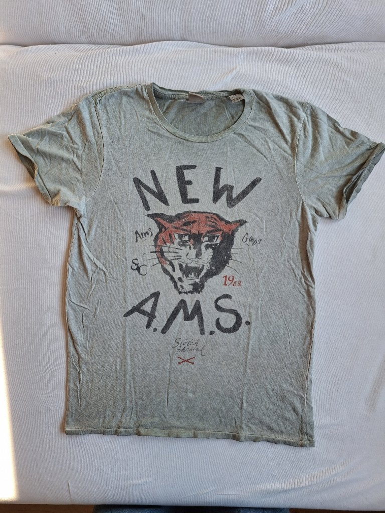 Scotch shrunk T-shirt tijger 152, Ophalen of Verzenden, Gebruikt, Jongen, Shirt of Longsleeve