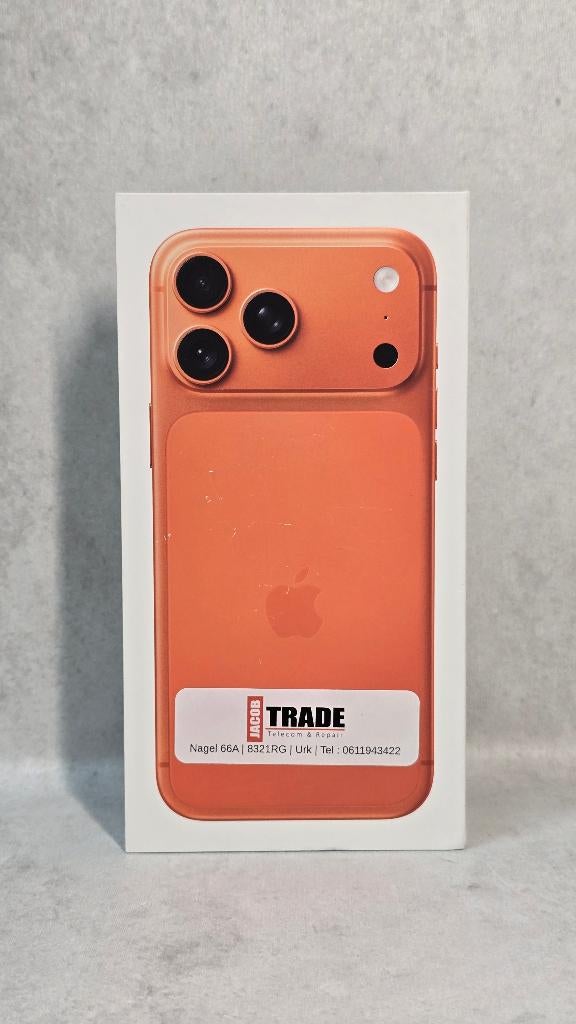 Apple iPhone 17 Pro Max 1TB Oranje, Overige modellen, ., Ophalen of Verzenden, .