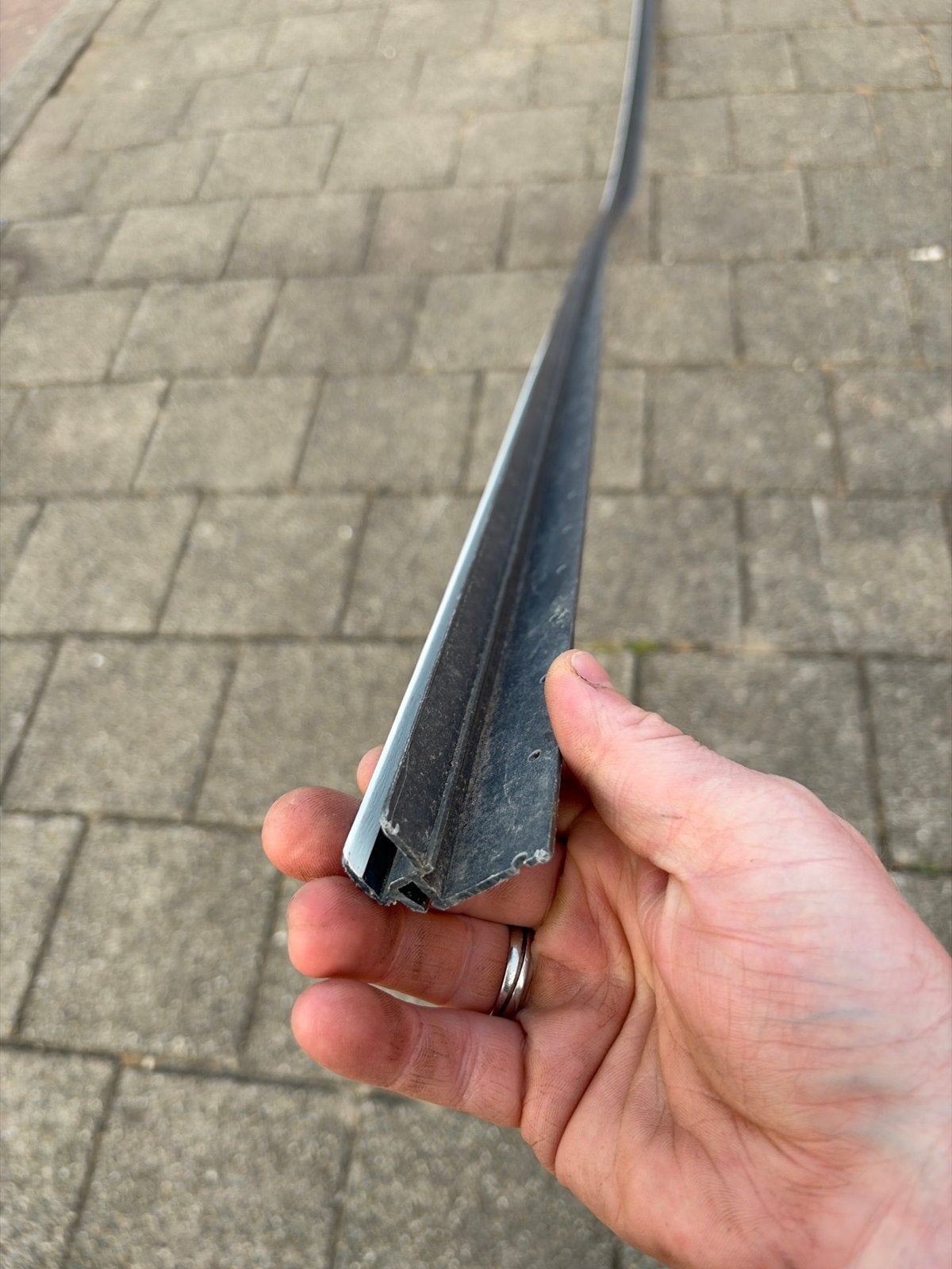 Keralit Montageprofiel 10 mm Wit (classic colours), Ophalen, Nieuw
