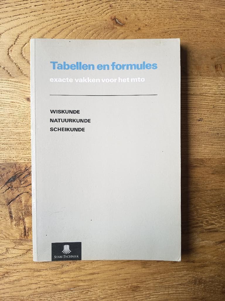 Tabellen en formules - exacte vakken voor het MTO, Ophalen, Nieuw, Overige niveaus, Natuurkunde