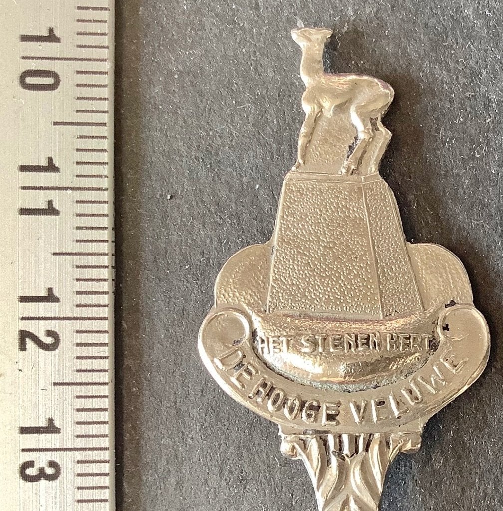 lepel, De Hooge Veluwe, het stenen hert (L7, Ophalen of Verzenden, Gebruikt