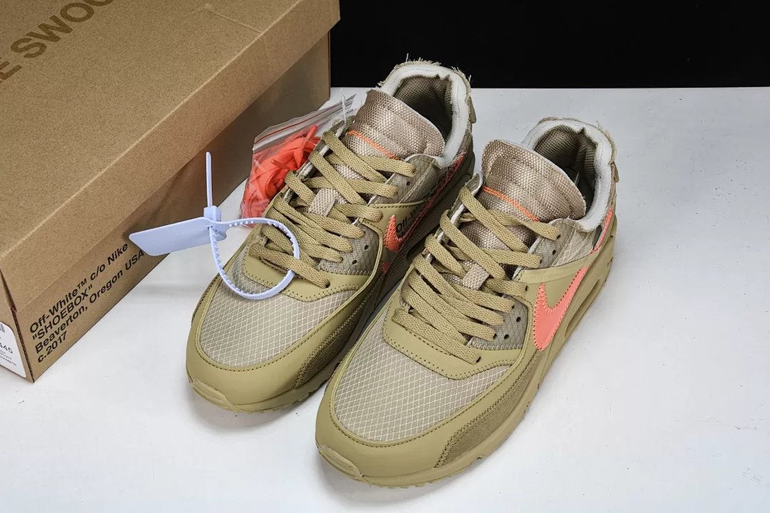 Air Max 90 Off-White Desert Ore, Ophalen of Verzenden, Nieuw, Overige kleuren