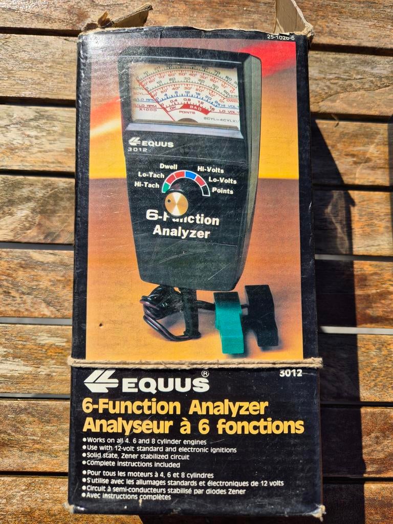 Equus 6-Function Analyzer - Motor Diagnosetool, Ophalen of Verzenden, Gebruikt