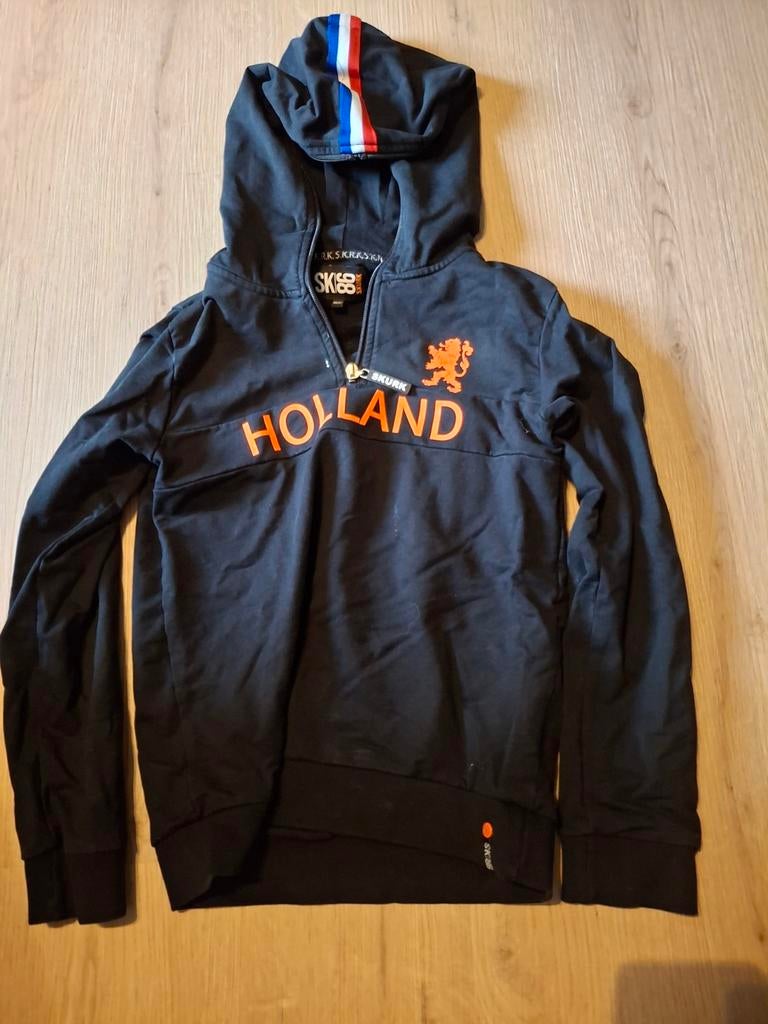 Nederlands elftal hoodie, Ophalen of Verzenden, Zo goed als nieuw, Overige maten, Blauw