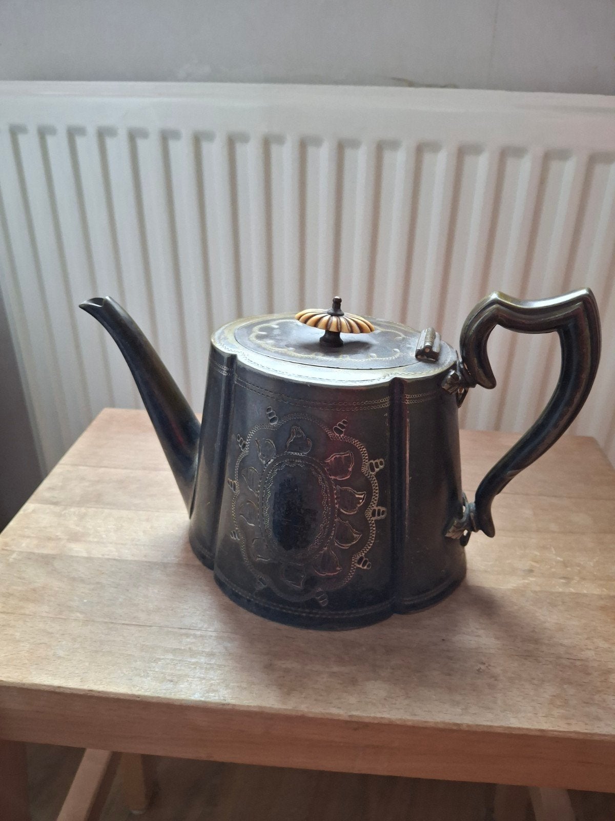 Theepot, Ophalen