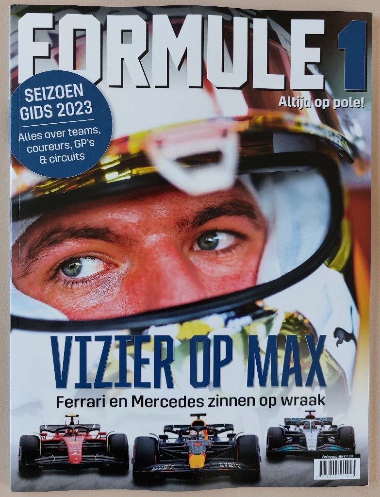 Formule 1 Seizoengids '23 nw! - Max ea - voor de verzamelaar, Verzamelen, Ophalen, Nieuw, Overige sporten, Boek of Tijdschrift