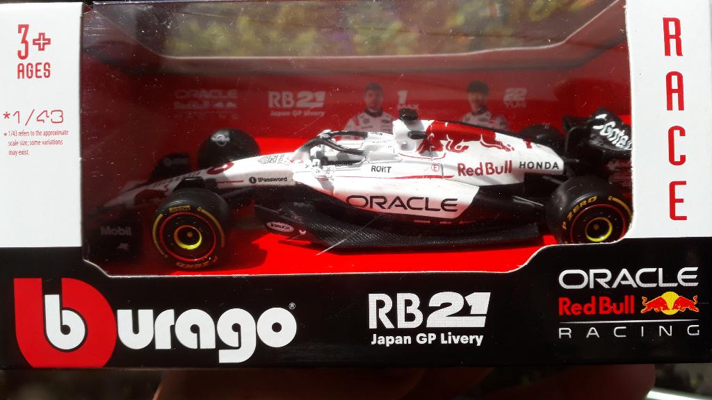 Max verstappen 1:43 burago, Ophalen of Verzenden, Nieuw, Auto, Overige merken