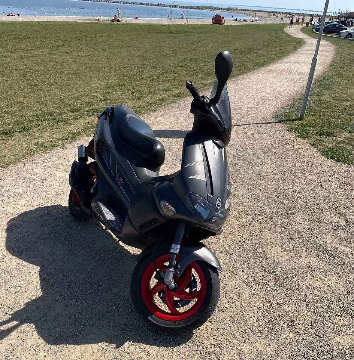 Gilera runner, Ophalen, Zo goed als nieuw, Tweetakt